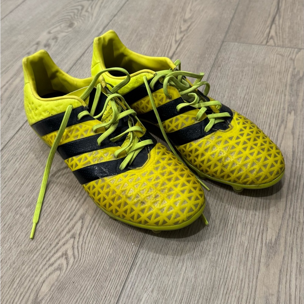 adidas Yellow and Black cleats